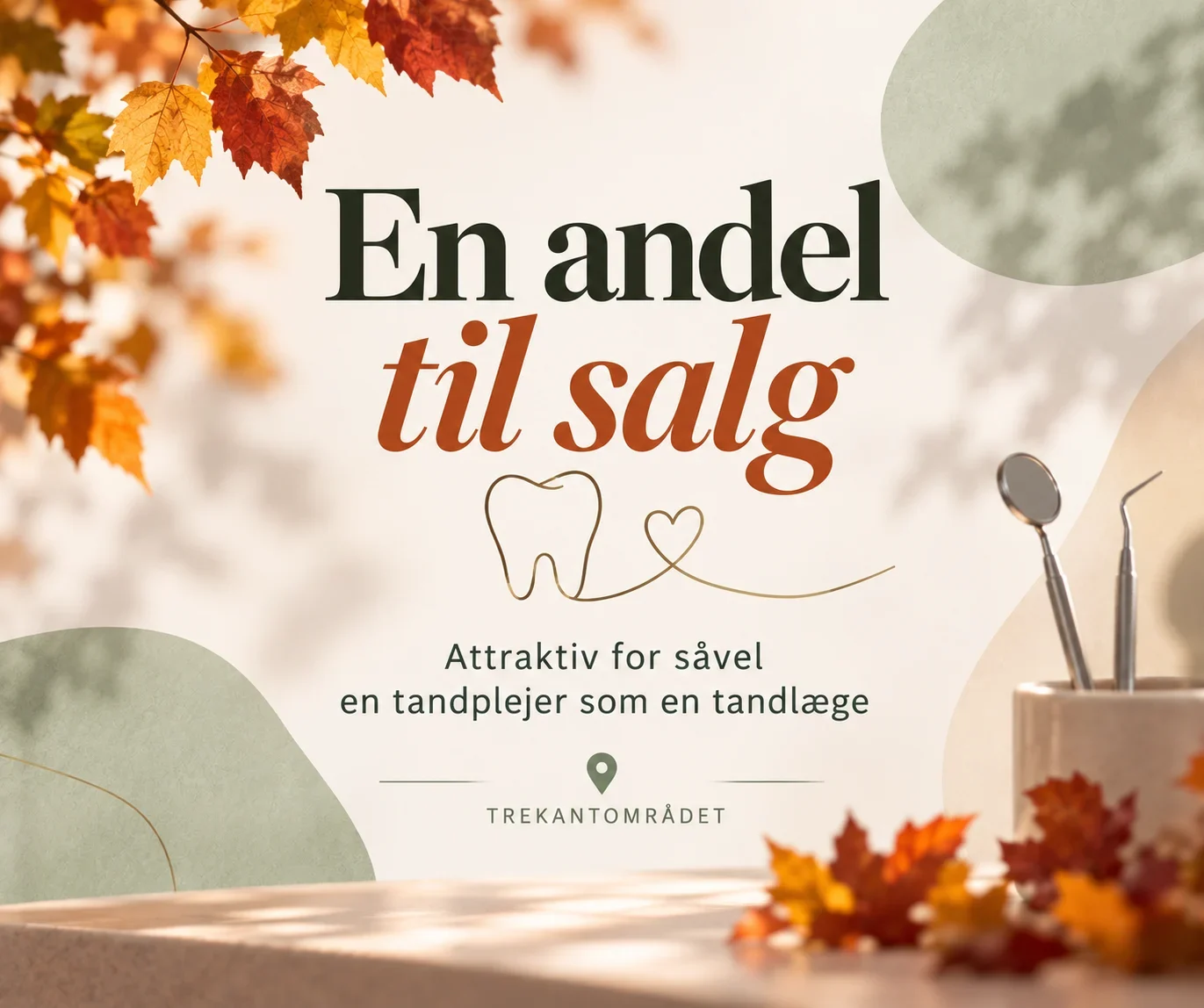 ANDEL FOR TP/TL – sjælden mulighed centralt i Trekantområdet